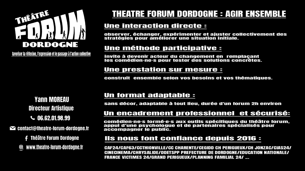 Accueil Théâtre Forum Dordogne